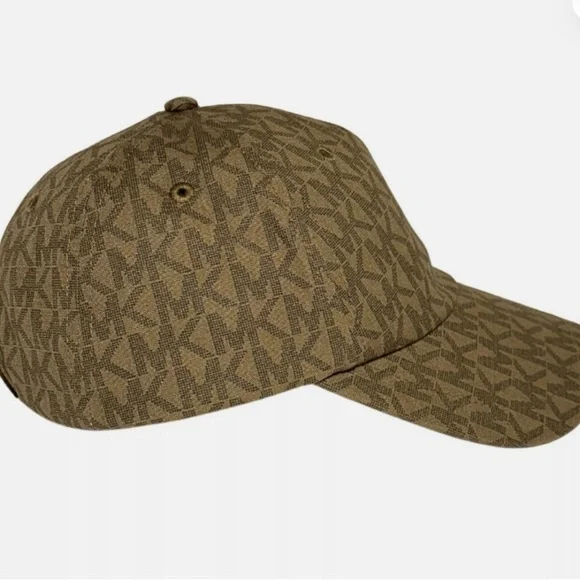 Michael Kors Tan Monogram Cap - Picture 3 of 7